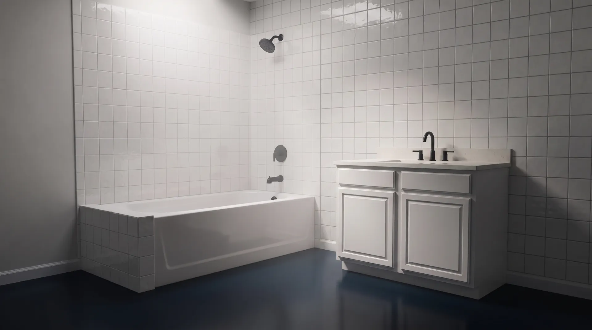 The bathroom, lane 1