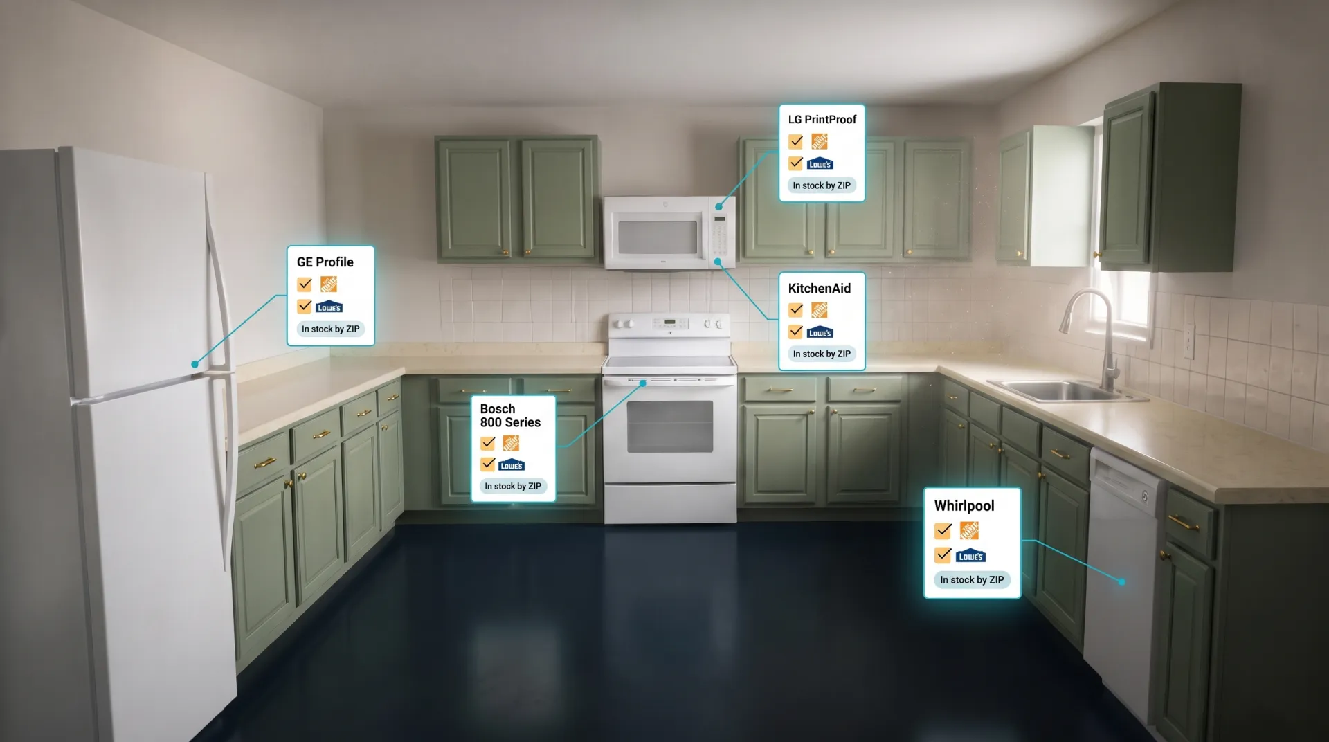 The kitchen, lane 3